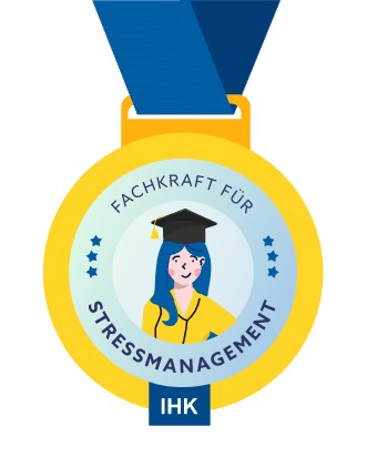IHK Badge Fachkraft für Stressmanagement
